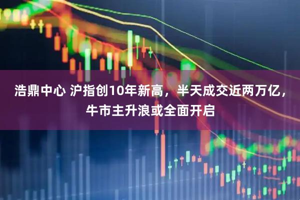 浩鼎中心 沪指创10年新高，半天成交近两万亿，牛市主升浪或全面开启