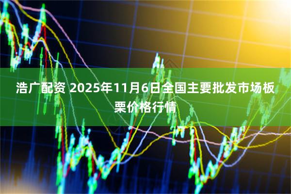 浩广配资 2025年11月6日全国主要批发市场板栗价格行情