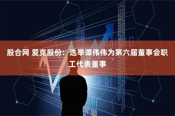 股合网 爱克股份：选举谭伟伟为第六届董事会职工代表董事